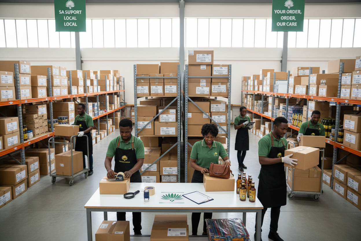 Local warehouse fulfillment