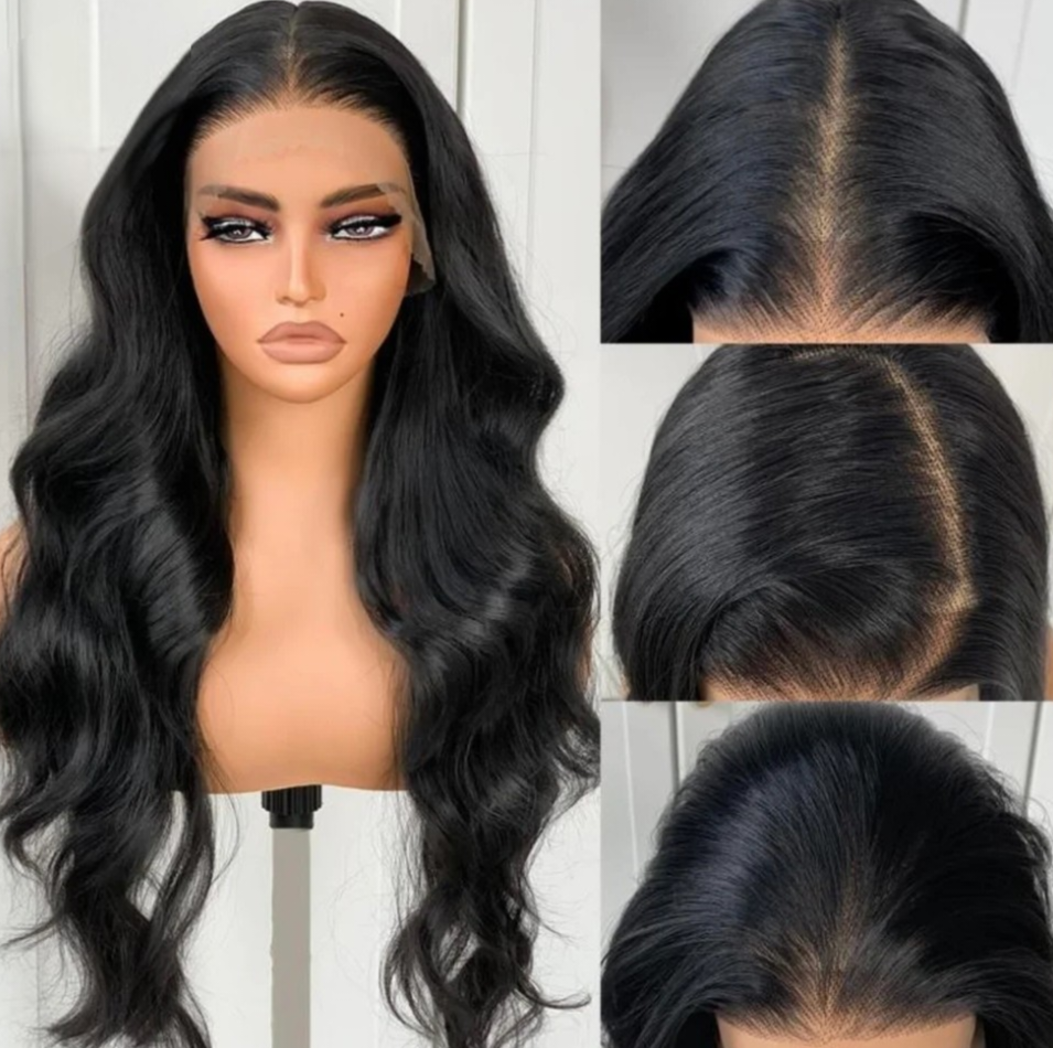 Miss Dior Premium Human Blend Wig — Soft, Natural & Elegant